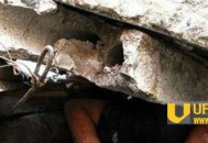 汶川地震灵异事件大揭秘 巨石压身蓝色怪脸浮现_灵异鬼话_UFO发现网