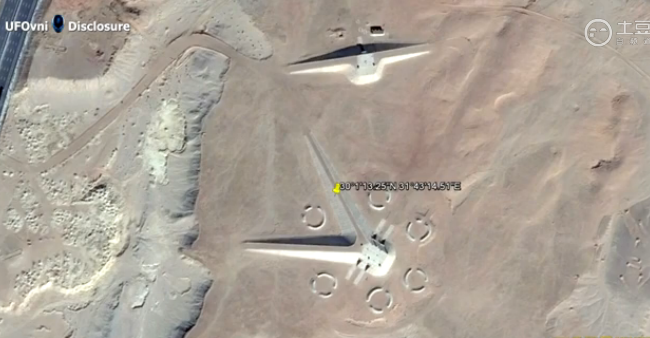  盘点谷歌地图上的神秘UFO