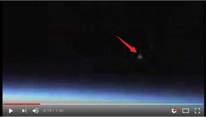 近日，太空直播竟拍到UFO画面！视频突然中断，美国极力隐藏