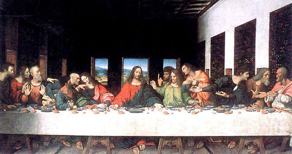 专家揭秘《最后的晚餐》中预示着4006年地球将于洪水中毁灭