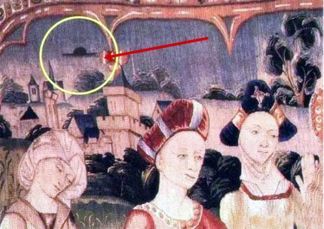 基督教画作中频现UFO，难道基督和上帝均为神级文明的化身？