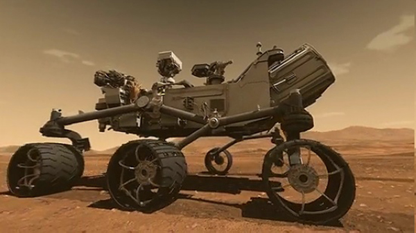 好奇号曾发现火星有长达30英里的湖泊，具备生命生存的条件