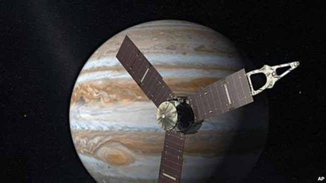 美国NASA称“朱诺”号即将进入木星轨道，目前已飞行30亿公里
